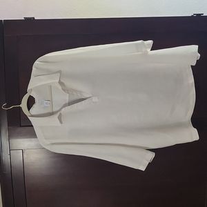 Sigrid Olsen 100% linen top size 2X